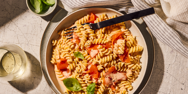 CREAMY SMOKED SALMON PASTA