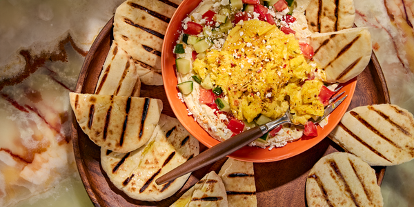 HUMMUS EGG BOWLS 