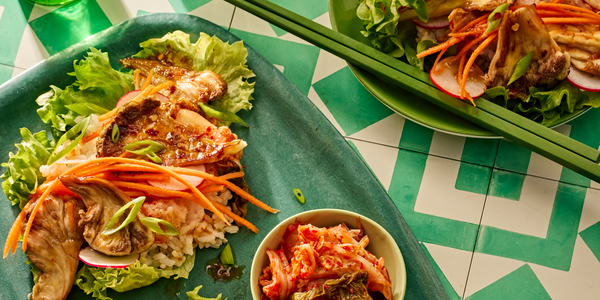 KOREAN-INSPIRED LION&rsquo;S MANE LETTUCE WRAPS